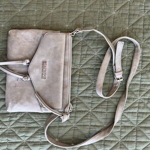 Women's Cream Crossbody Bag